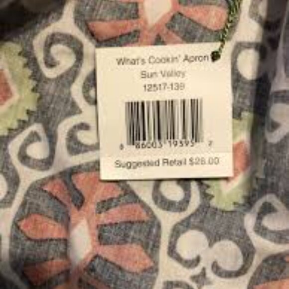 NIB Vera Bradley  What's Cookin' Apron SUN VALLEY - Picture 4 of 5